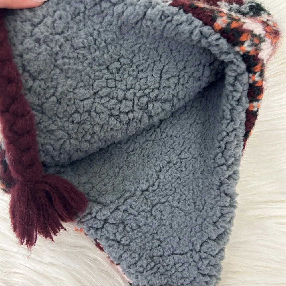 NWT Ruff Hewn Winter Fair Isle Knit Hat